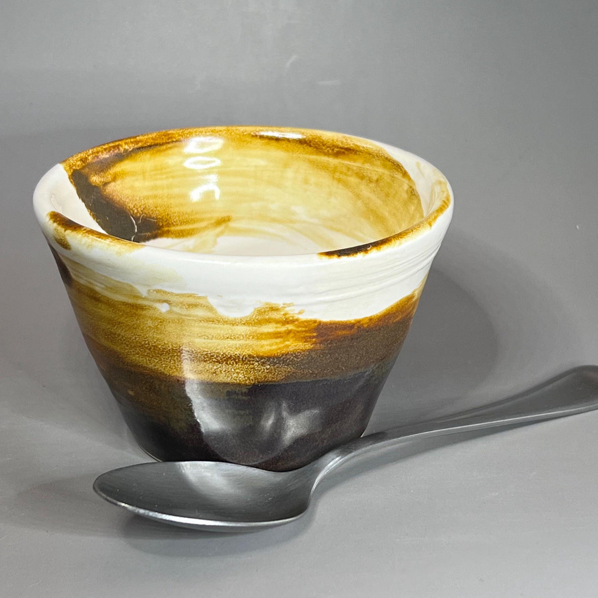 Snow And Copper Small Bowl/Prep Bowl