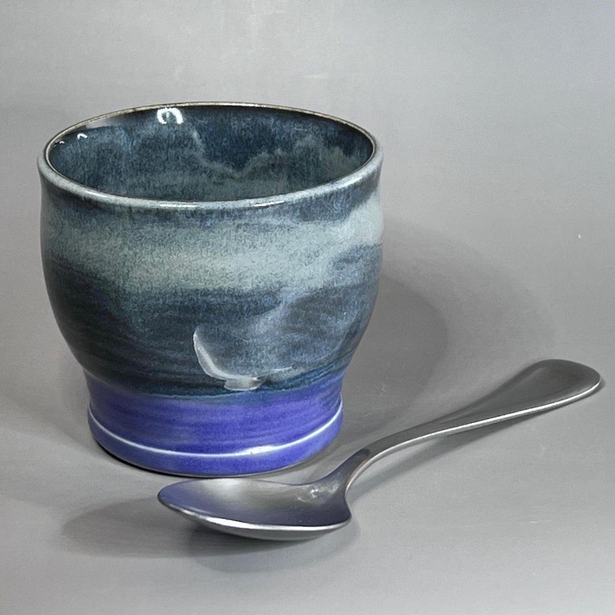 Blue and Purple Small Cache Pot