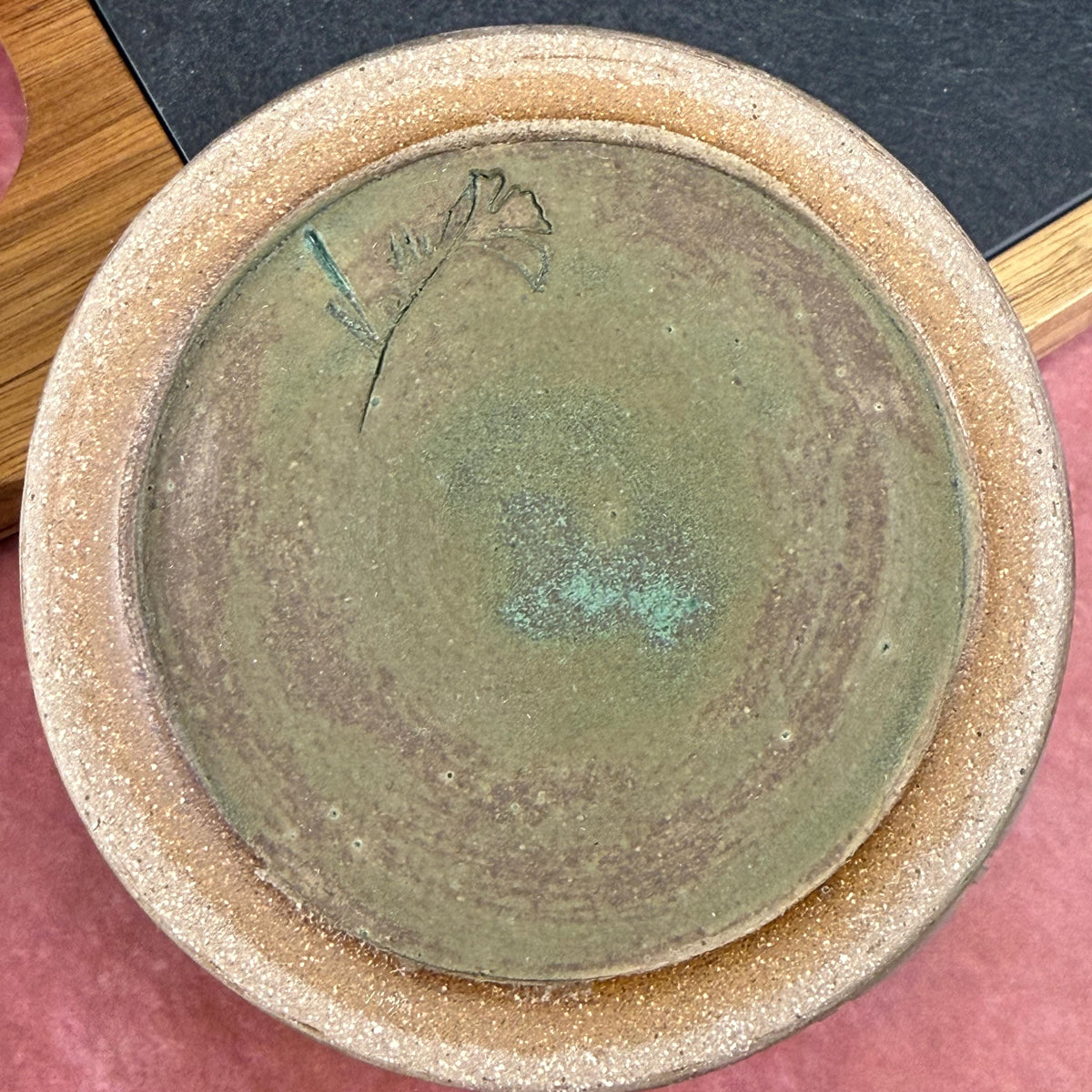 Matte Tourmaline Small Charcuterie Dish/ Cache Pot or Catchall