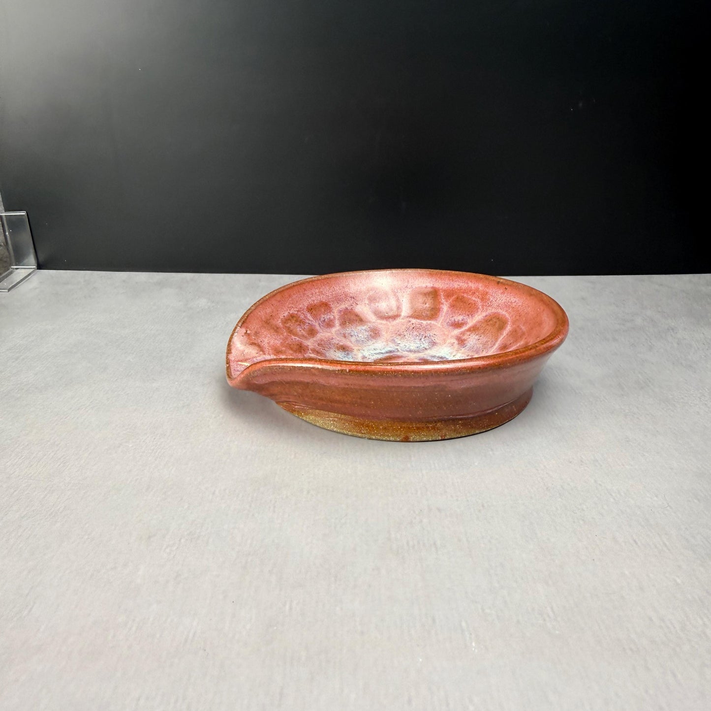 Shades of Pink Stoneware Spoon Rest