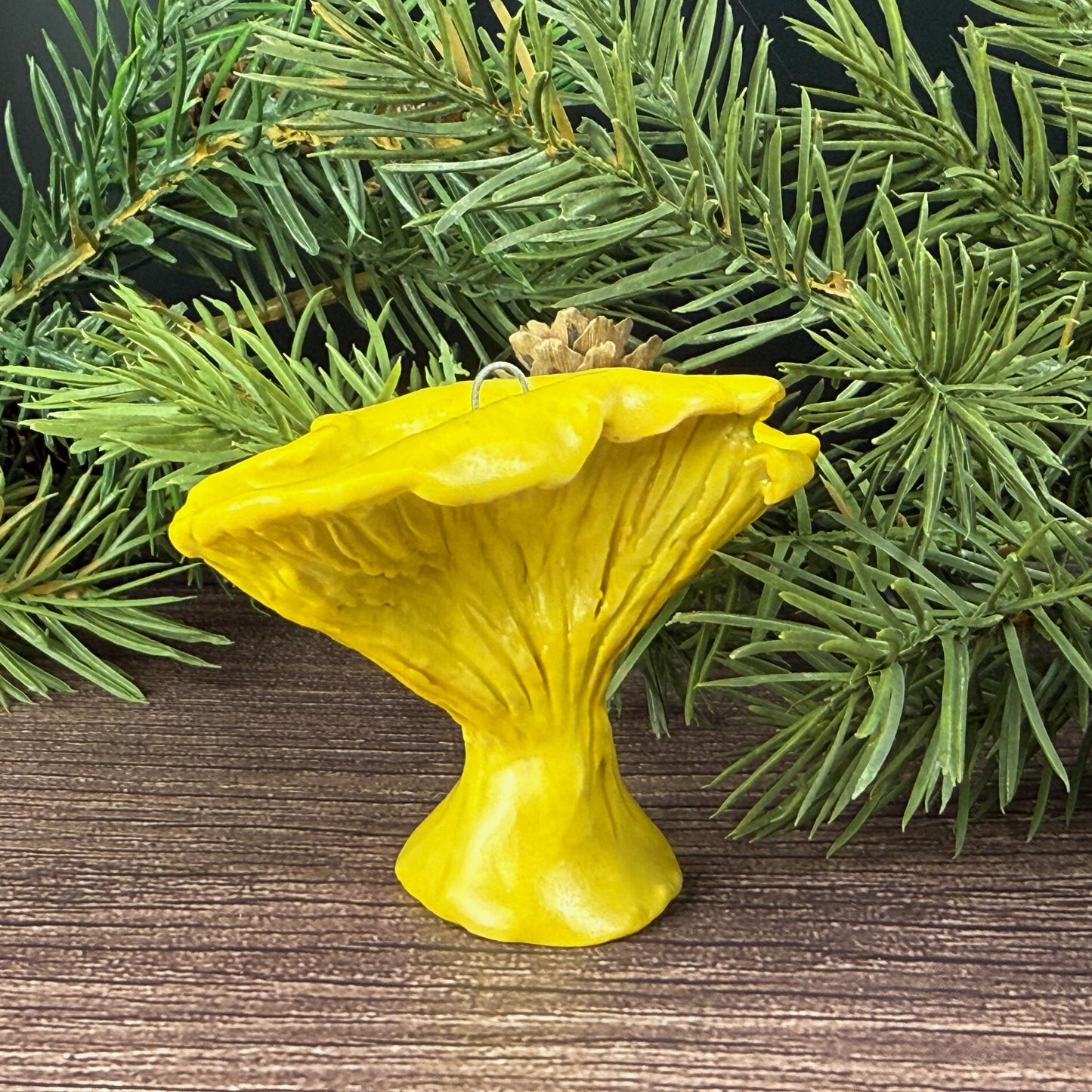 Set of 3 Ceramic Mushroom Ornaments
