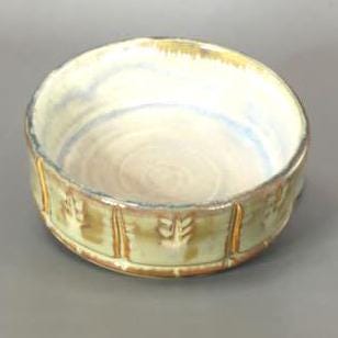 Pale Yellow and White Charcuterie or Condiment Bowl