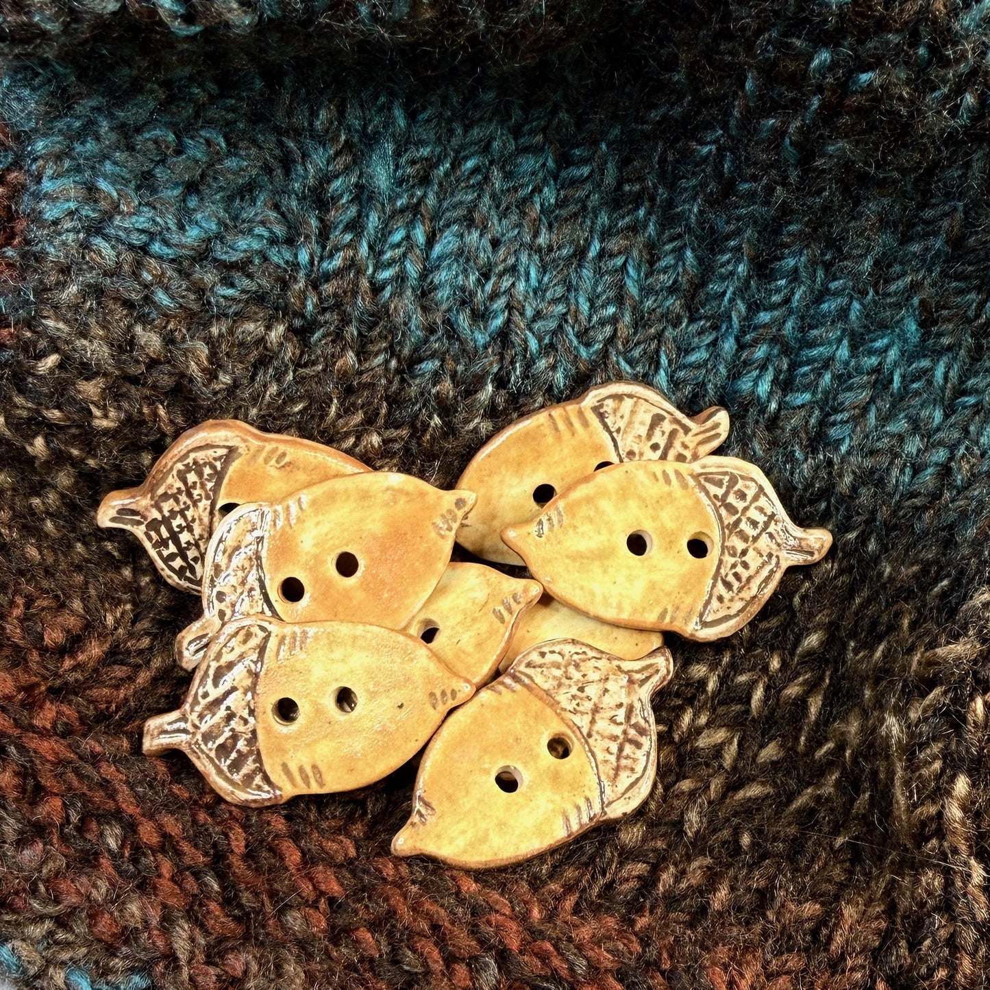 Acorn Shaped Button Cap Design #2