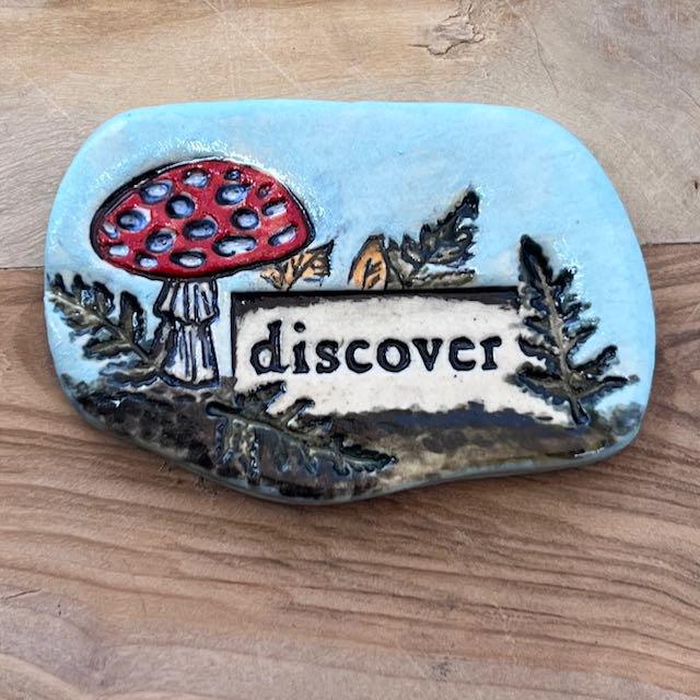 Handmade Ceramic Magnet