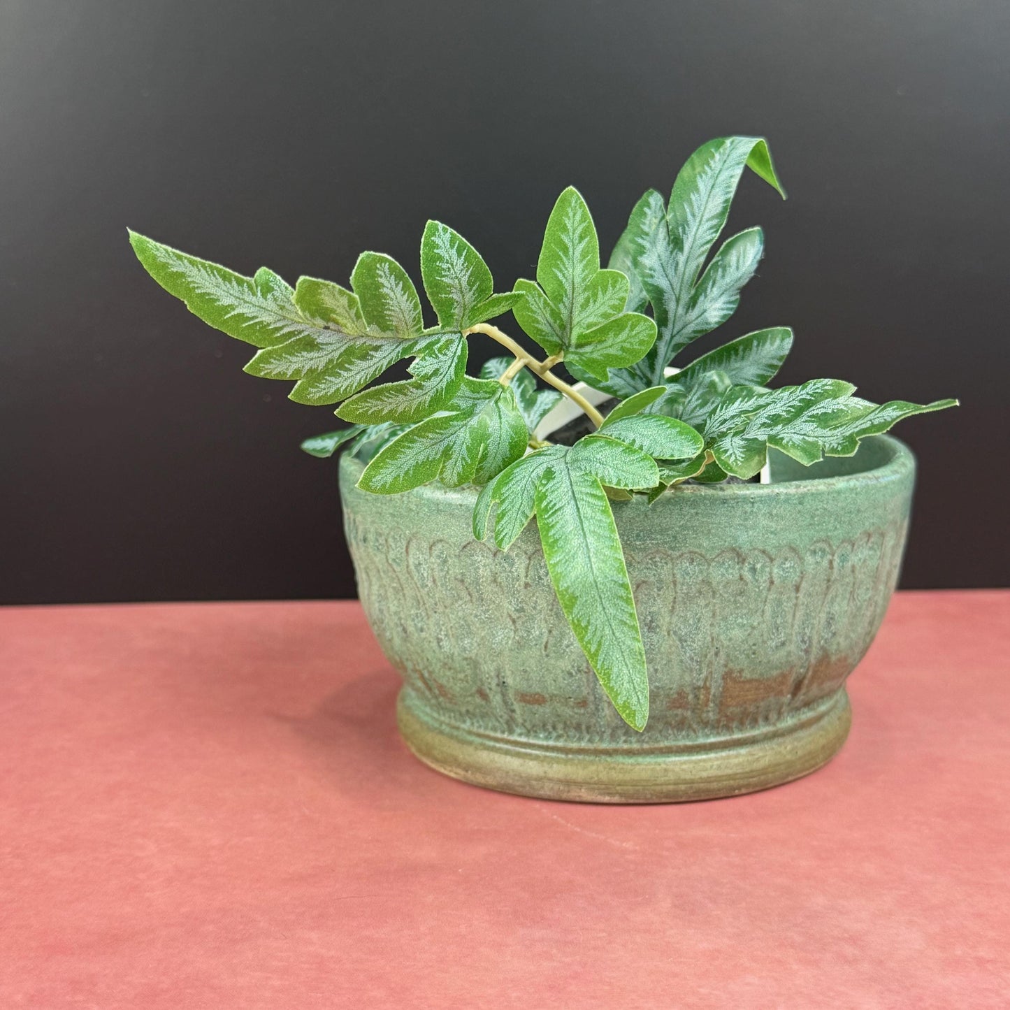 Matte Tourmaline Small Charcuterie Dish/ Cache Pot or Catchall