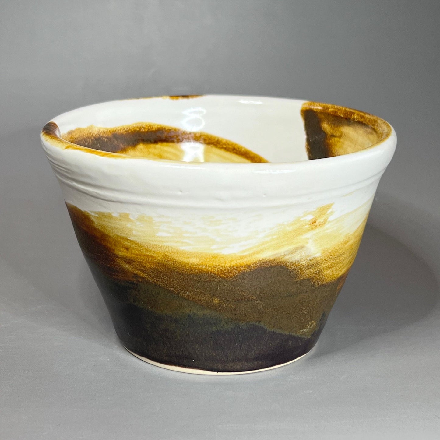 Snow And Copper Small Bowl/Prep Bowl