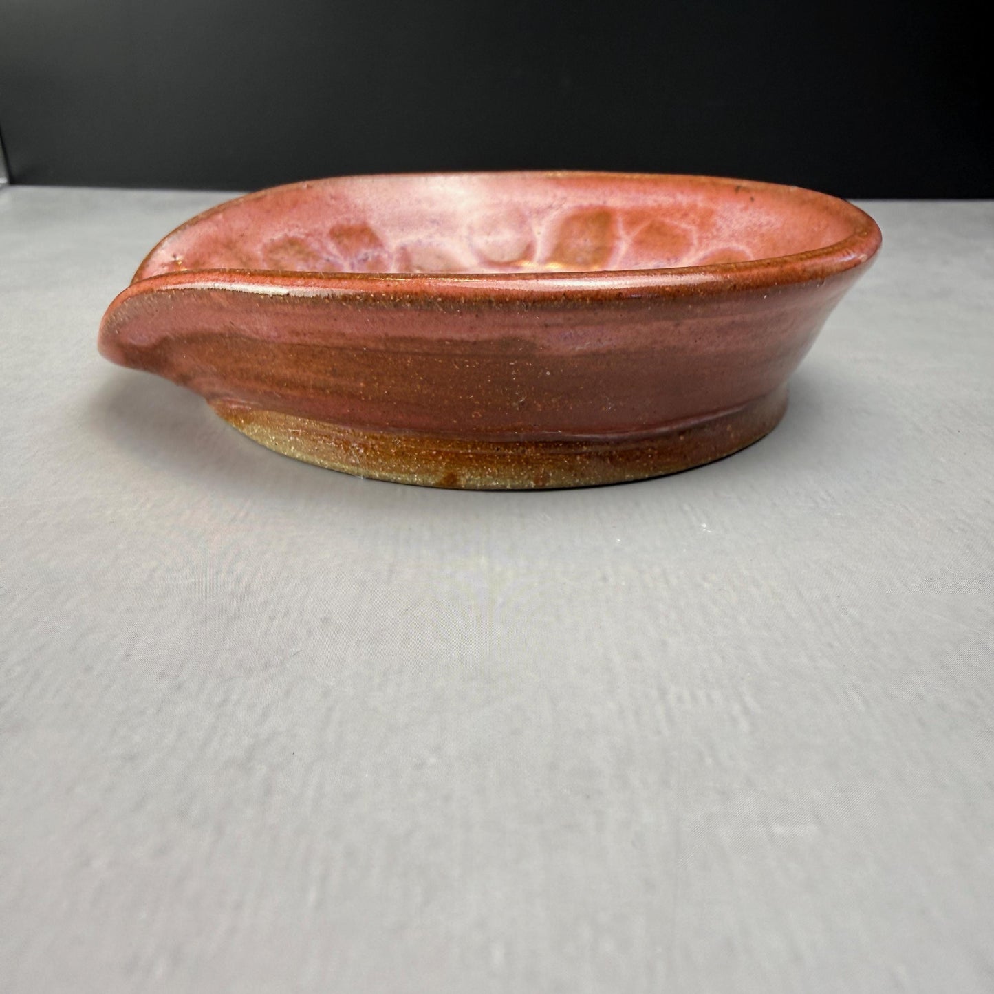 Shades of Pink Stoneware Spoon Rest