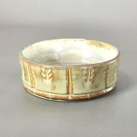 Pale Yellow and White Charcuterie or Condiment Bowl