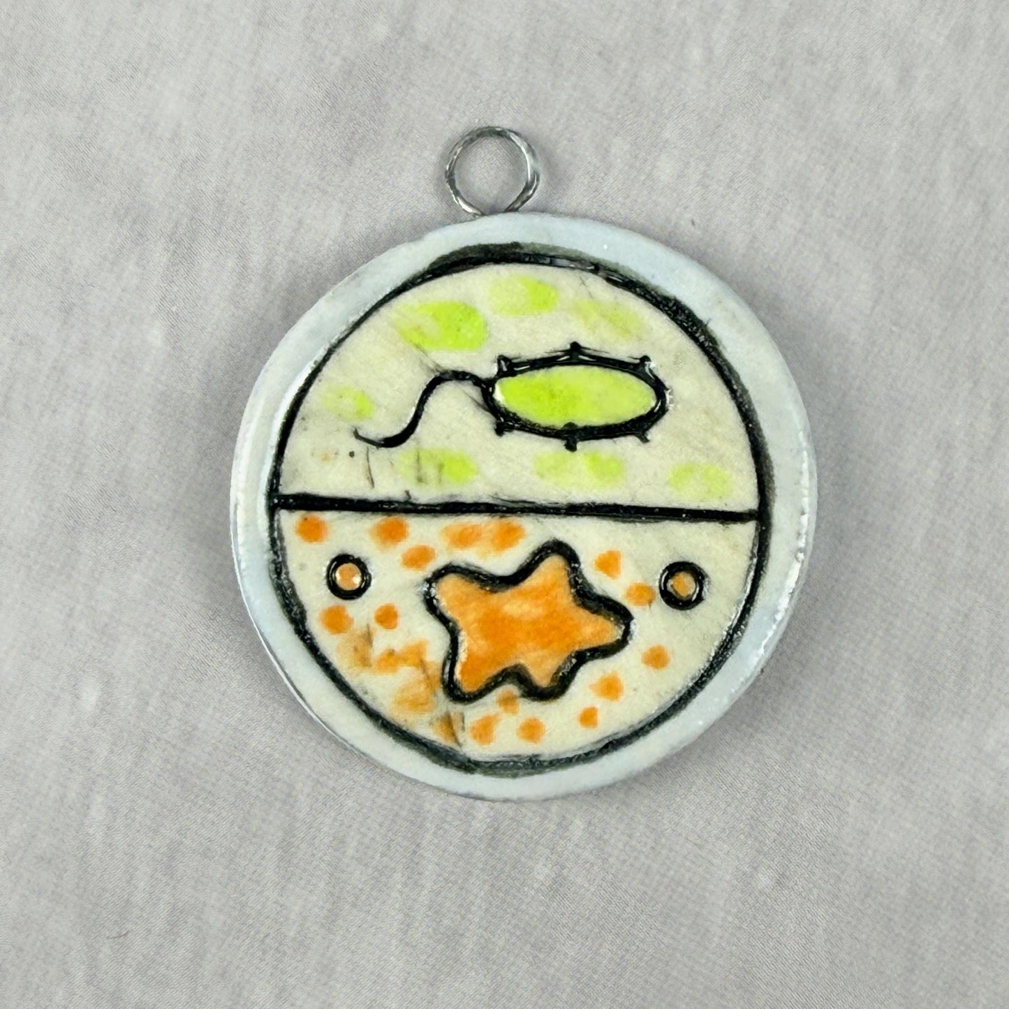 Set of 4 Science Charms/Jewelry Components