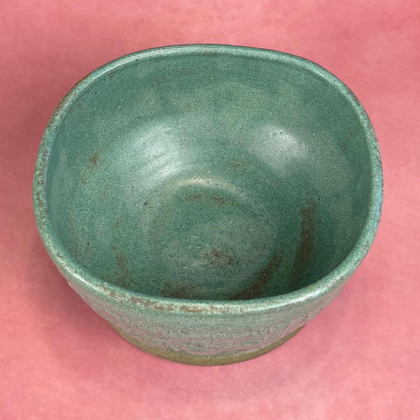 Matte Tourmaline Small Charcuterie Dish/ Cache Pot or Catchall