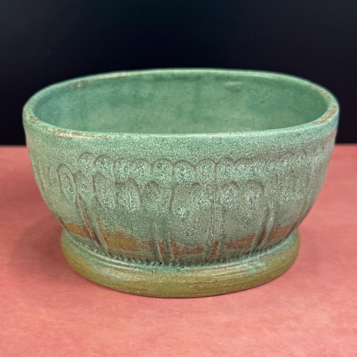 Matte Tourmaline Small Charcuterie Dish/ Cache Pot or Catchall