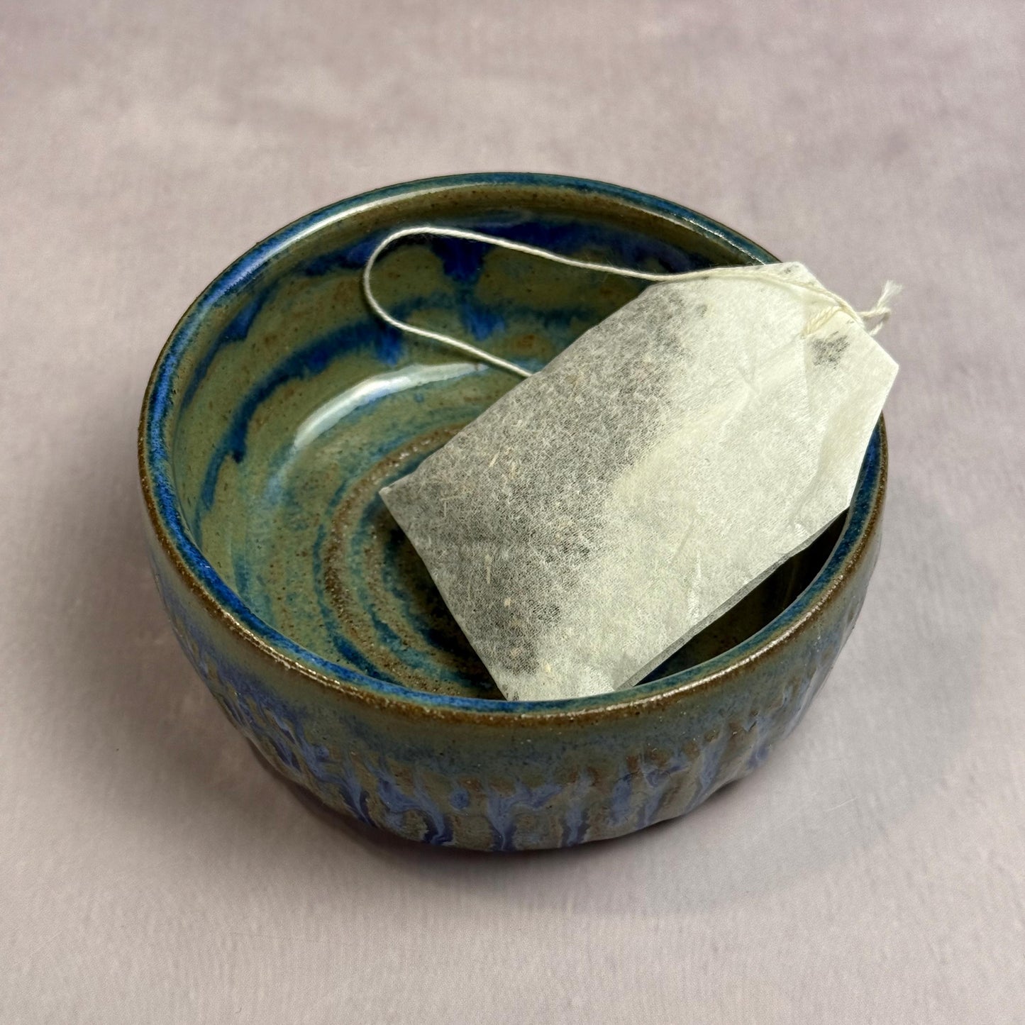 Green and Blue Charcuterie or Condiment Bowl/spice bowl