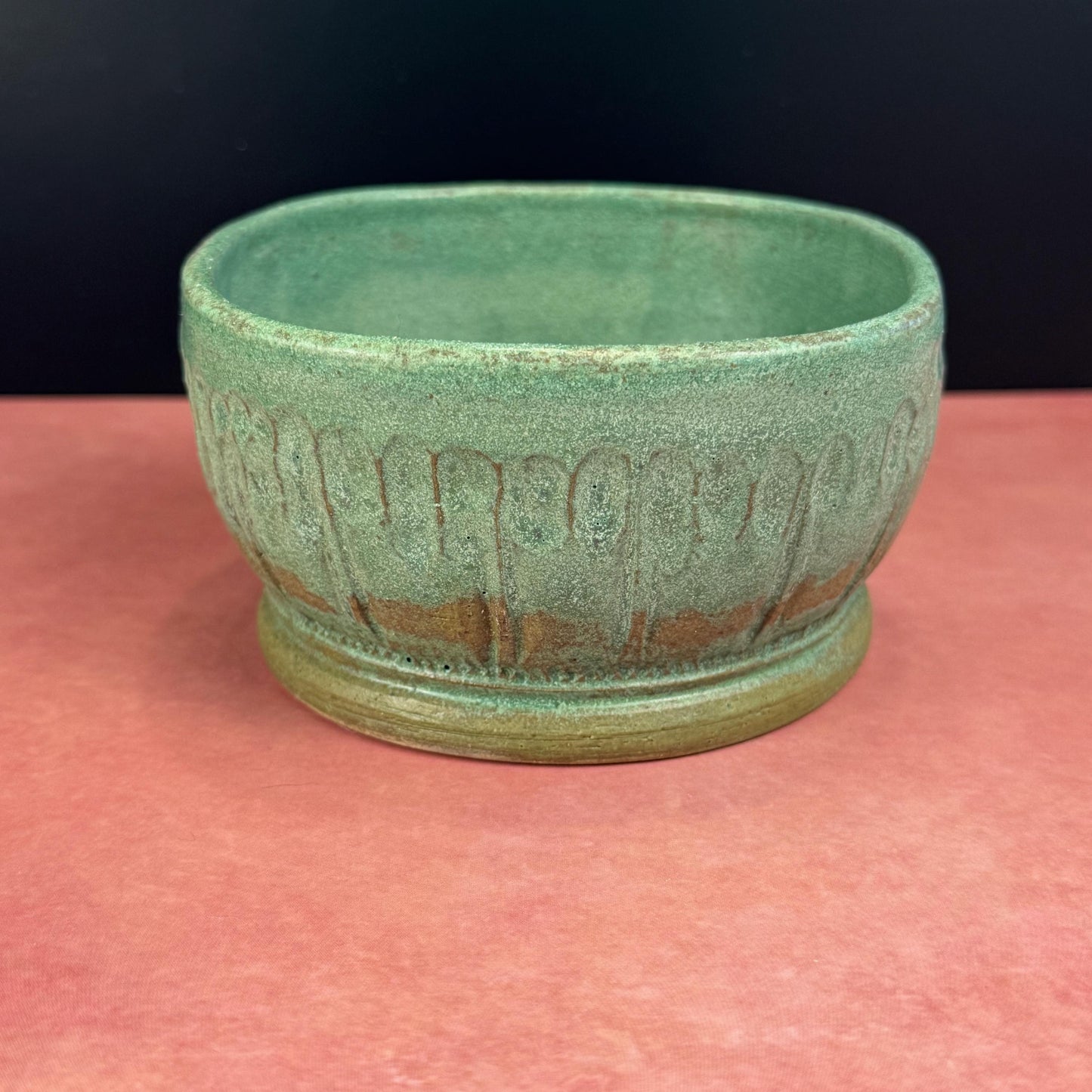 Matte Tourmaline Small Charcuterie Dish/ Cache Pot or Catchall