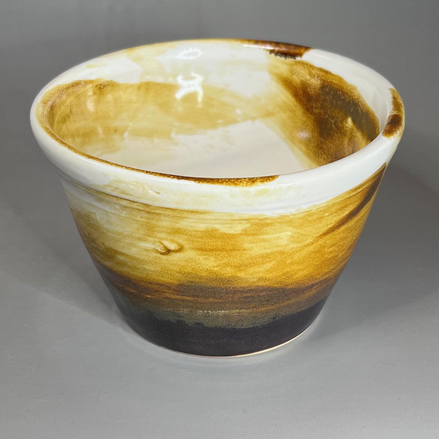 Snow And Copper Small Bowl/Prep Bowl