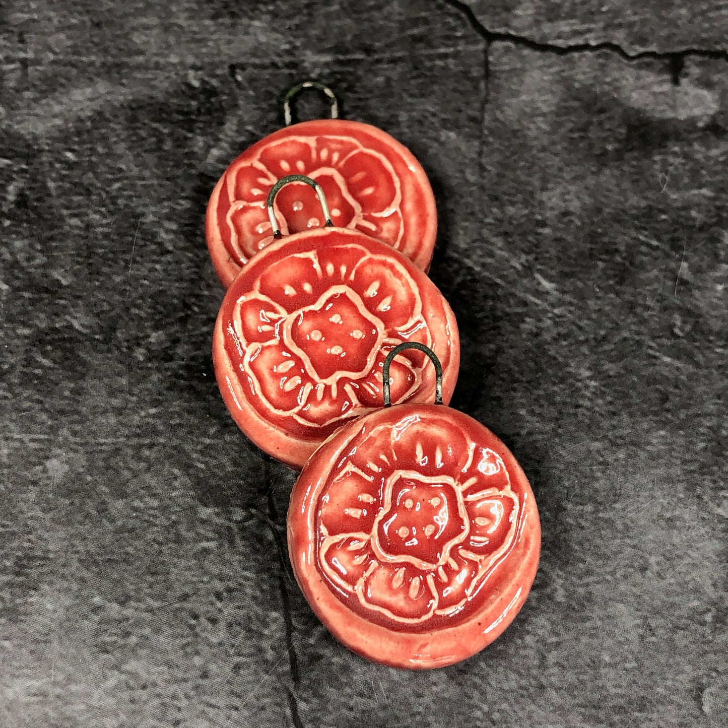 Spring Blossoms in Pink Pendant for Jewelry Making
