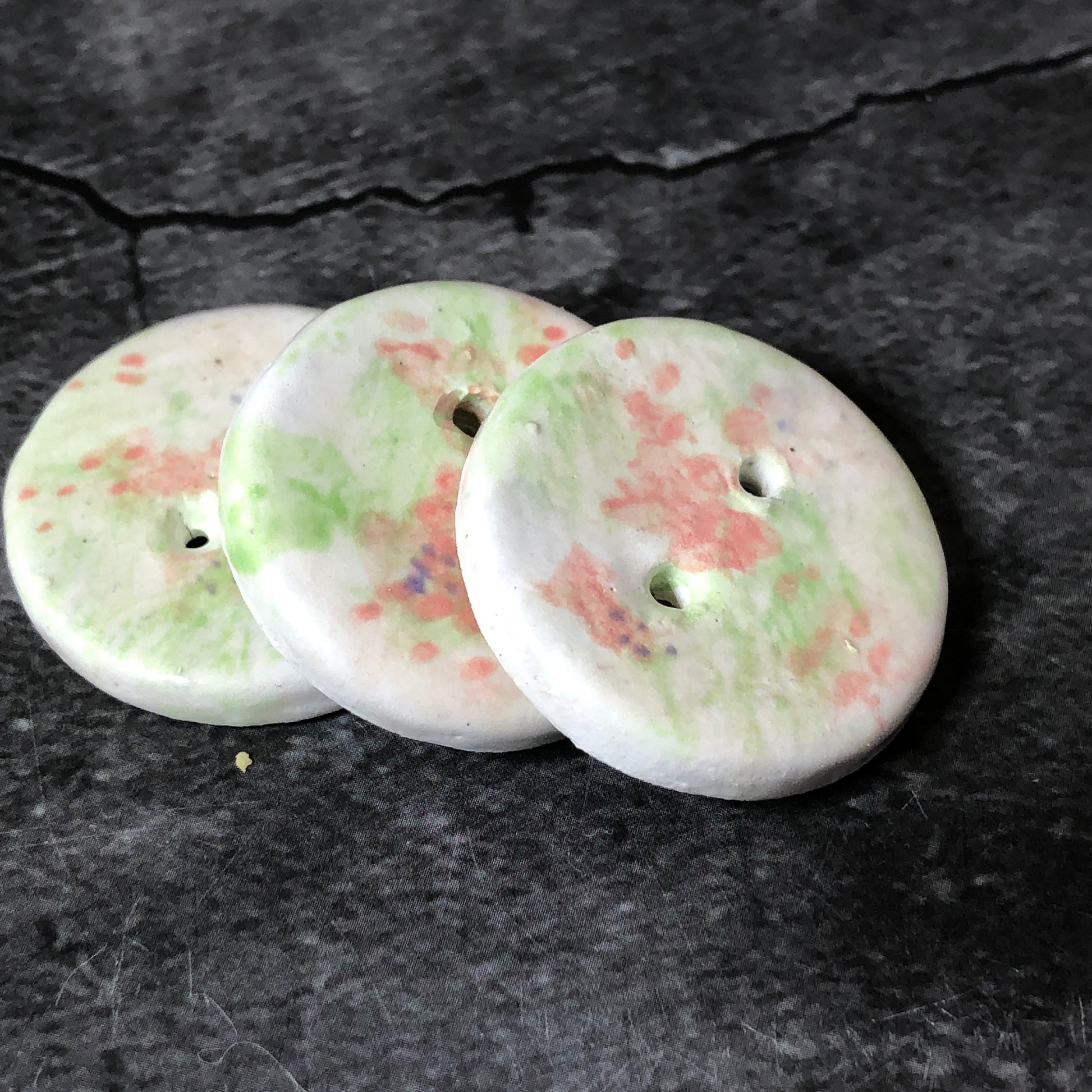 Watercolor Spring Floral Buttons