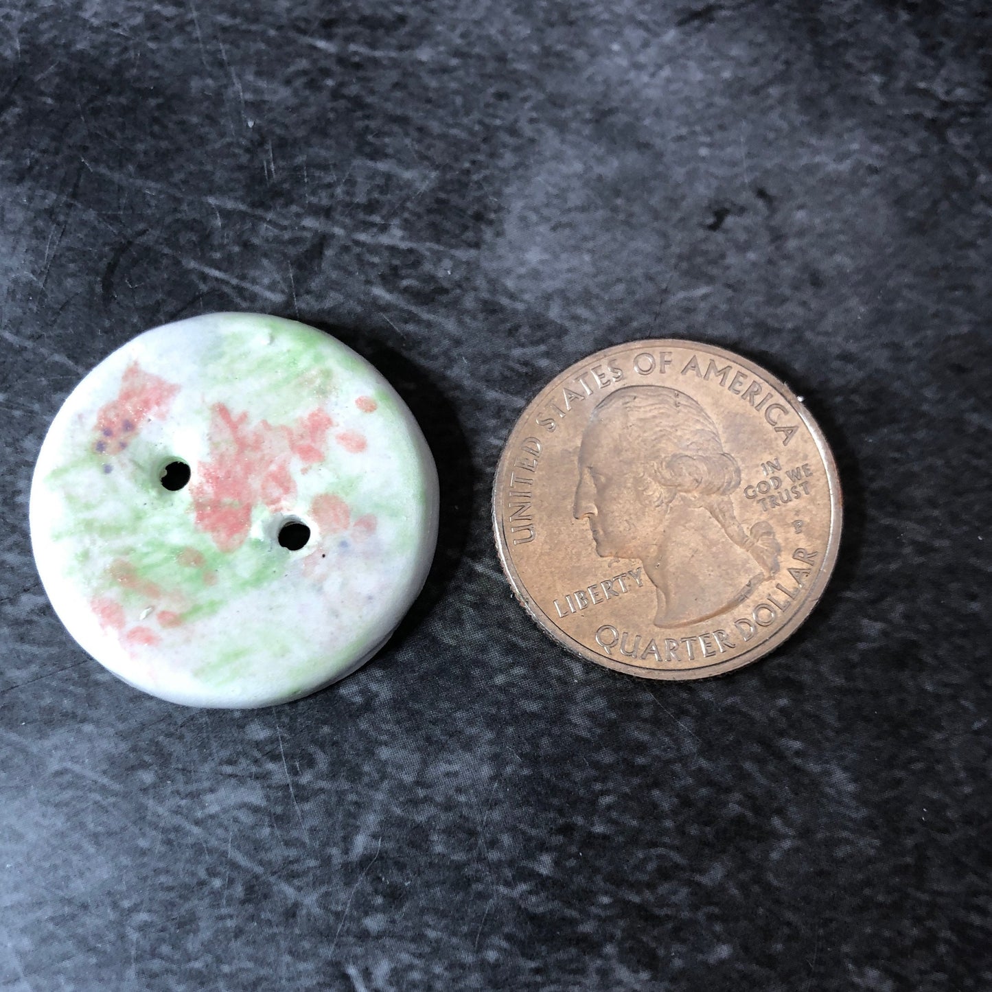 Watercolor Spring Floral Buttons