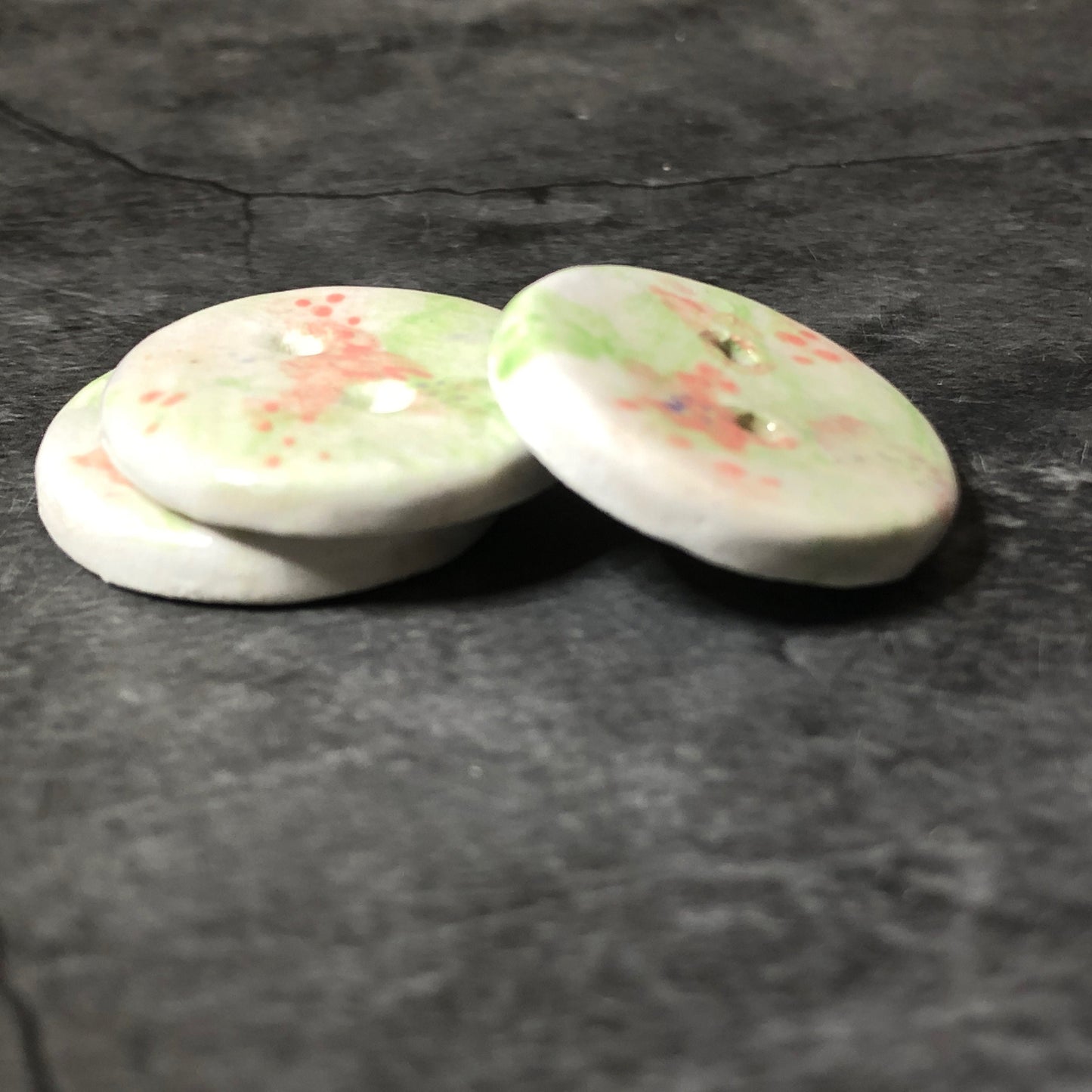 Watercolor Spring Floral Buttons