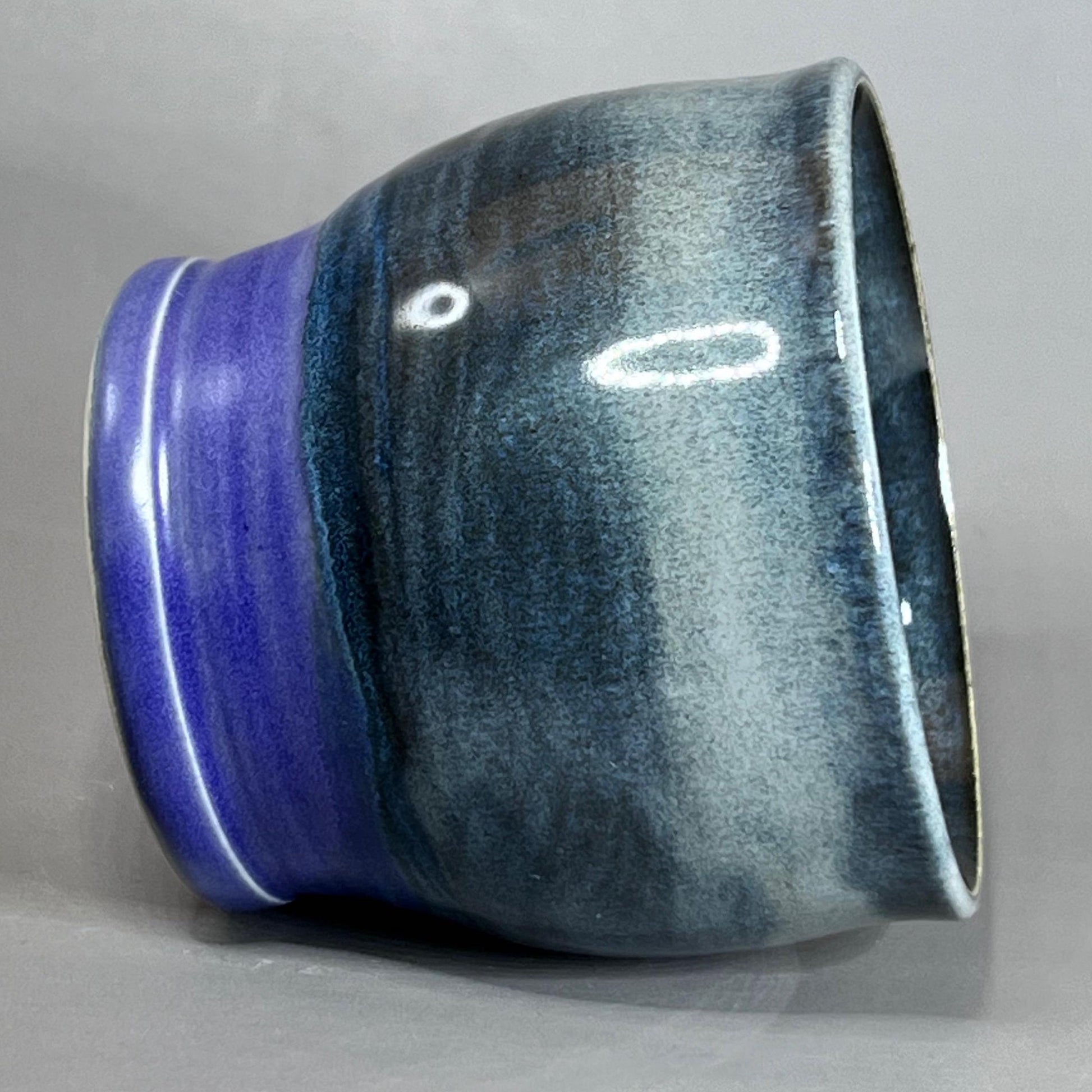 Blue and Purple Small Cache Pot