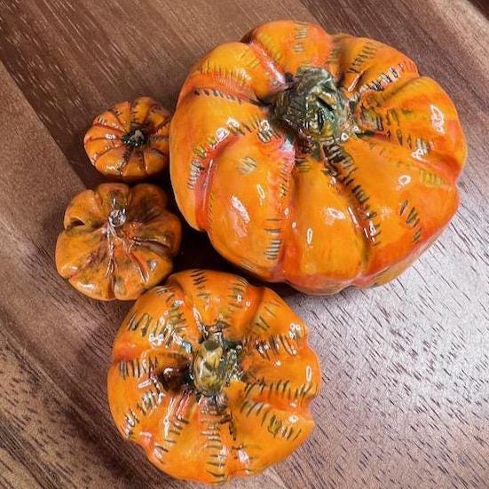 Fall Pumpkins from Pumpkin Patch Fall Accents for Decorating