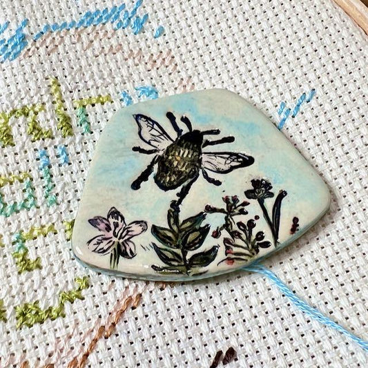 Needle Minders for Holding Your Needles While Stitching