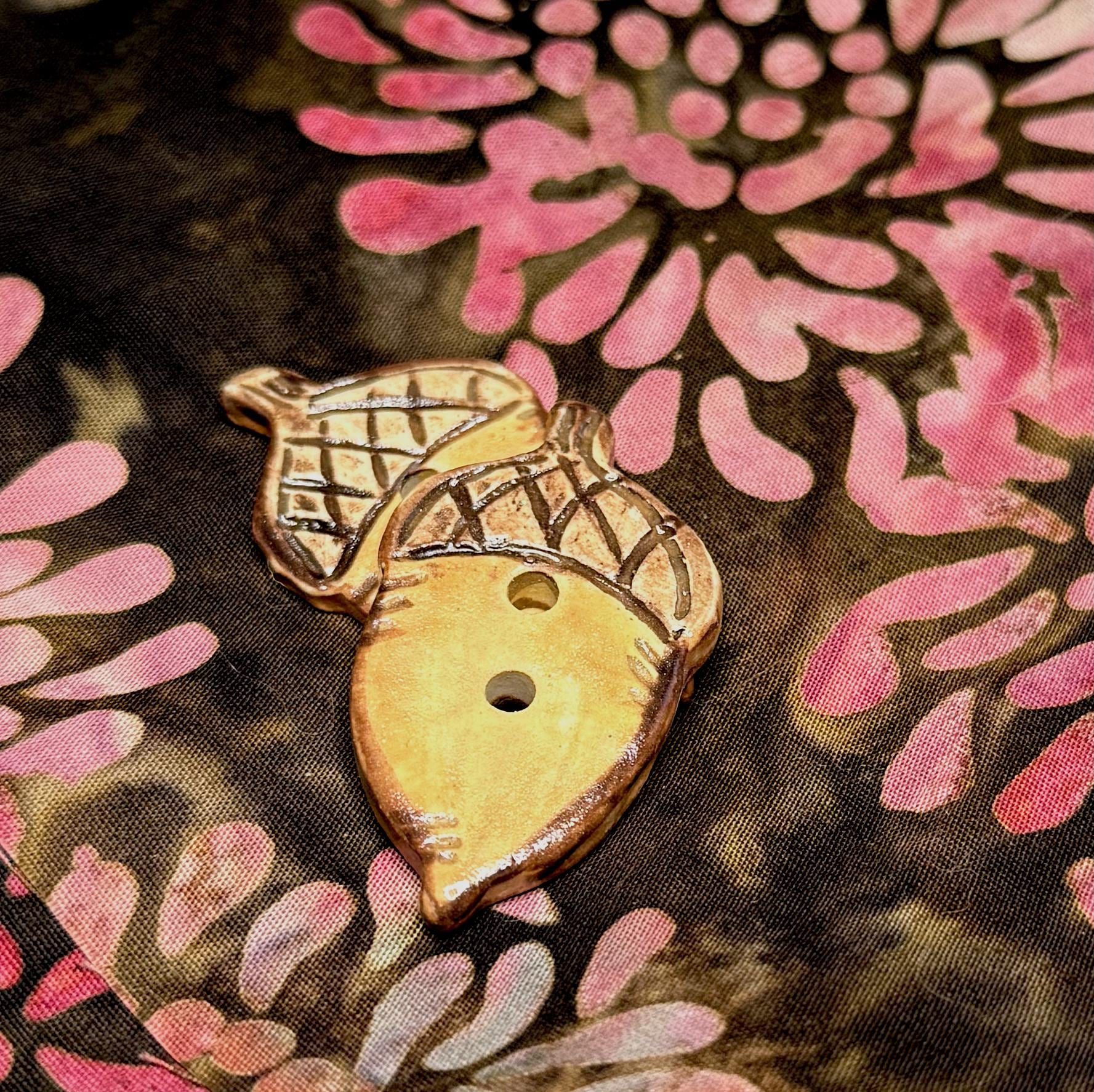 Acorn Shaped Button Cap Design #1
