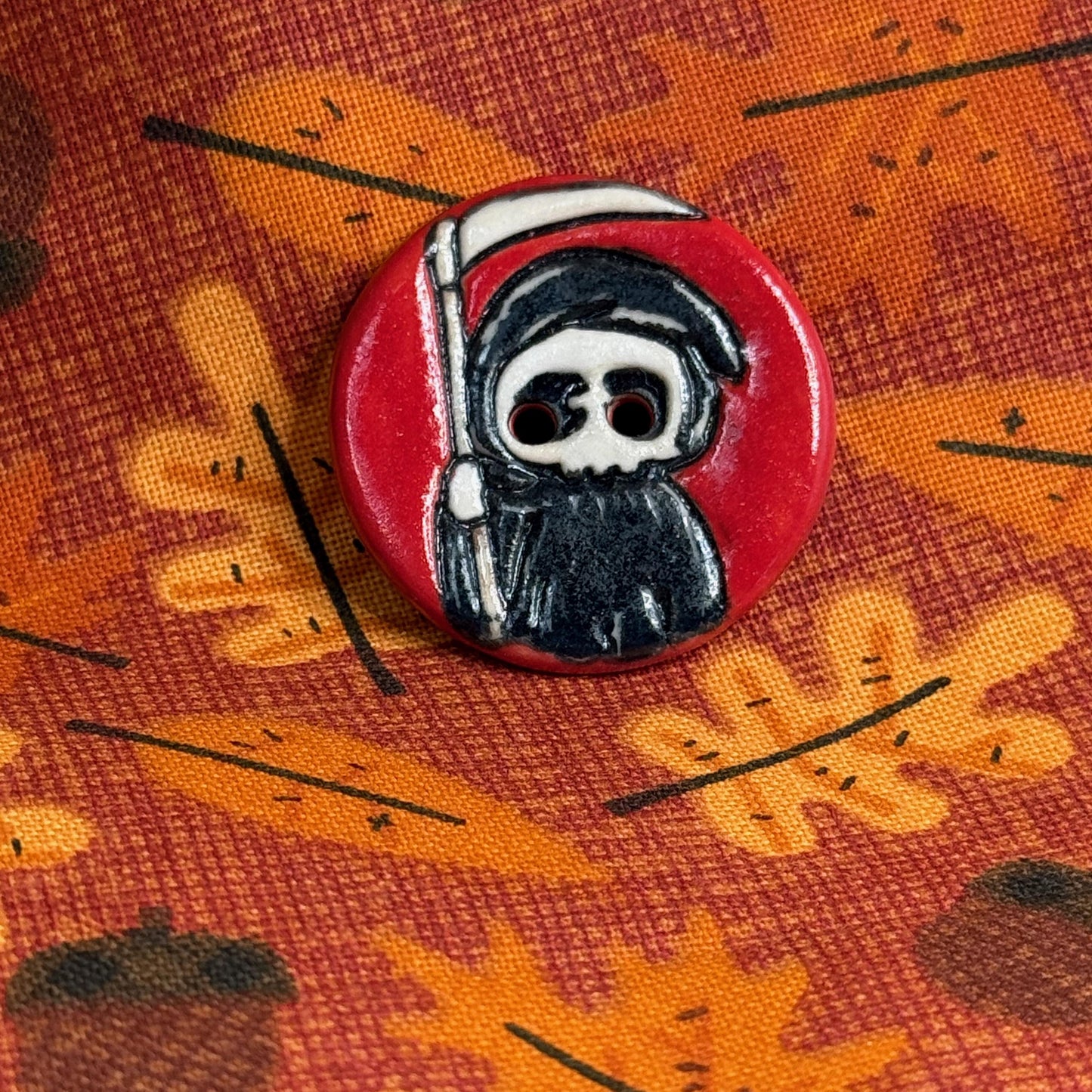 Halloween Ghouls Button Set