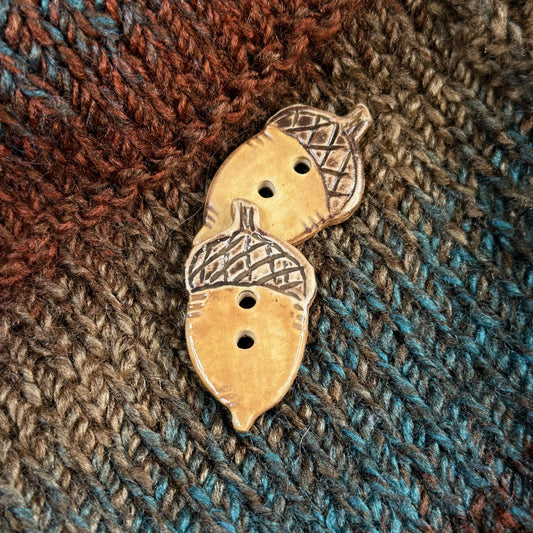 Acorn Shaped Button Cap Design #1