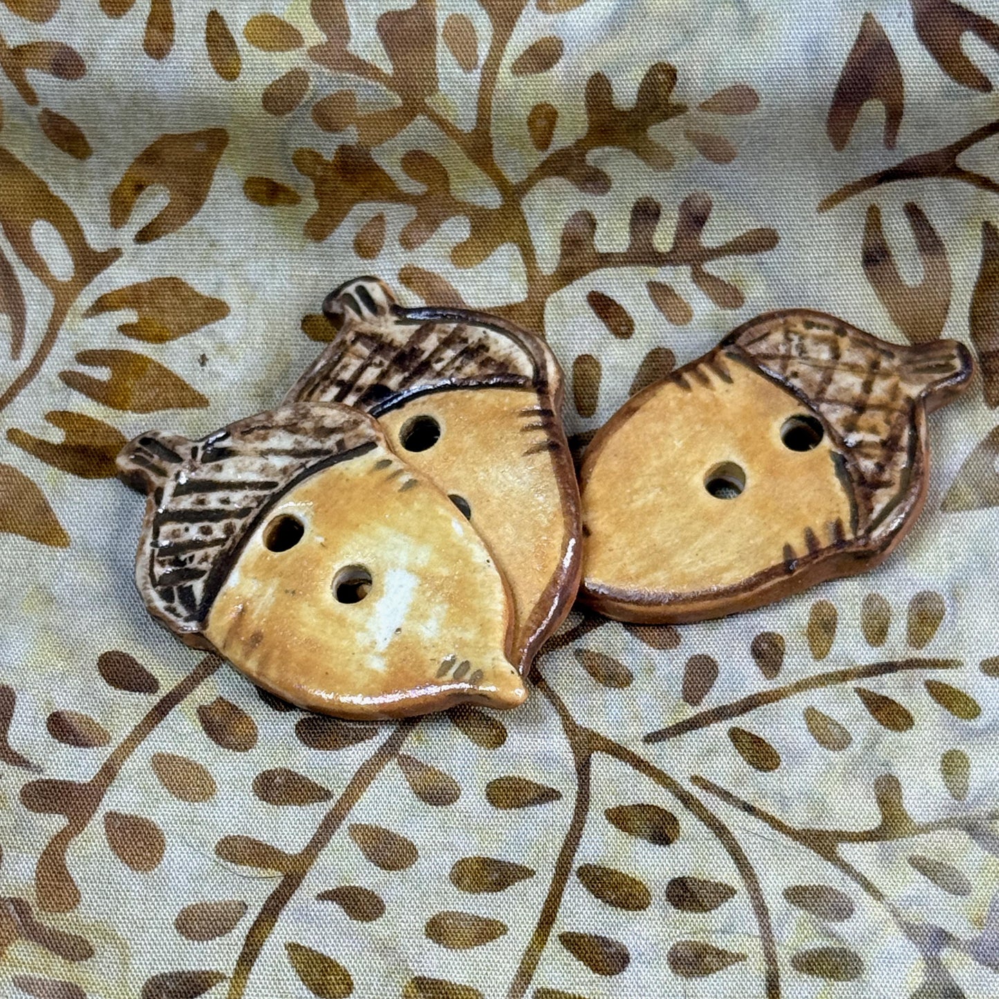 Acorn Shaped Button Cap Design #3