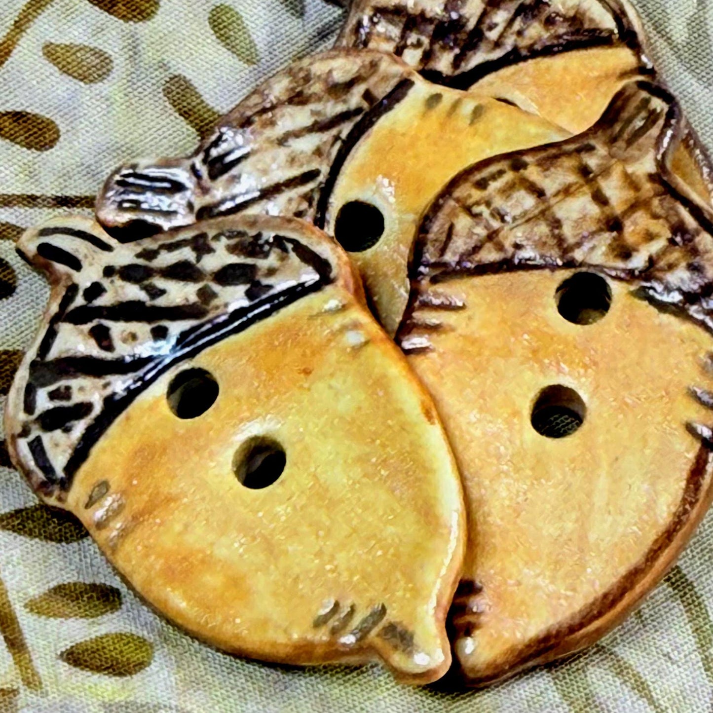 Acorn Shaped Button Cap Design #3
