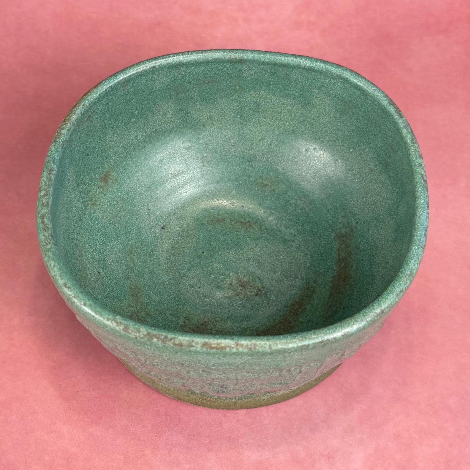 Matte Tourmaline Small Charcuterie Dish/ Cache Pot or Catchall