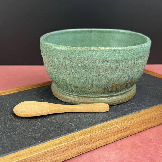 Matte Tourmaline Small Charcuterie Dish/ Cache Pot or Catchall