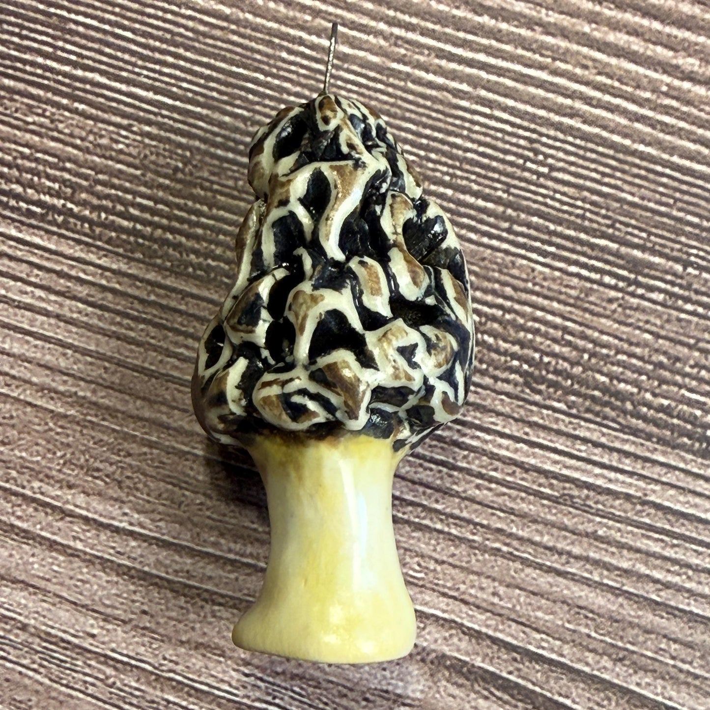 Set of 3 Ceramic Mushroom Ornaments