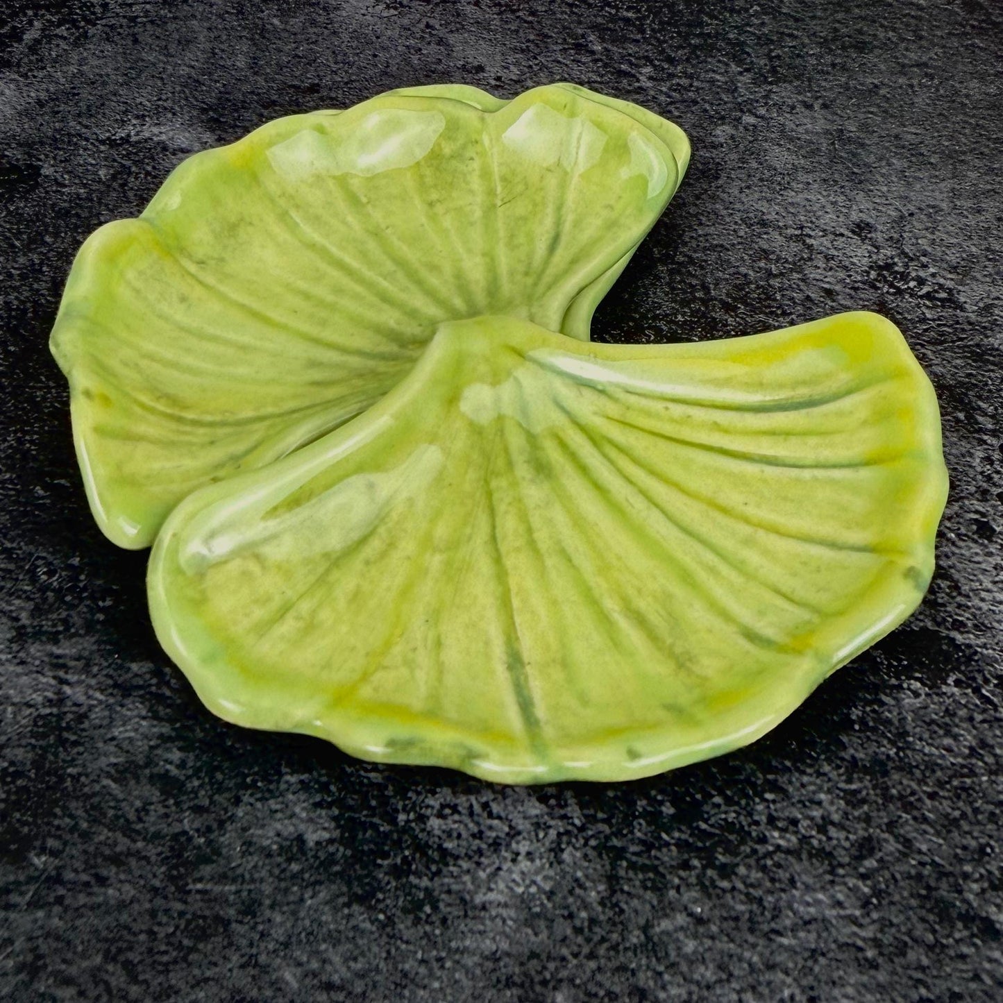 Ginkgo Leaf Teabag Holder/Spoon Rest