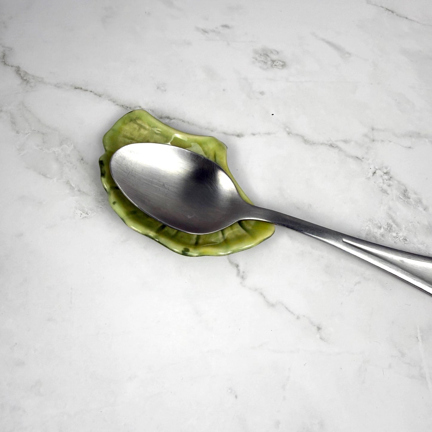 Ginkgo Leaf Teabag Holder/Spoon Rest