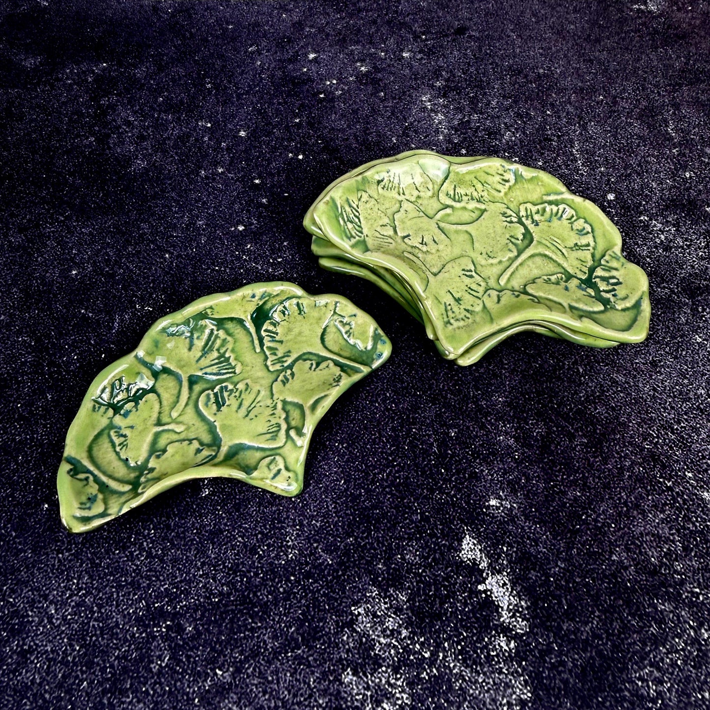 Small Ginkgo Teabag Holder/Spoon Rest