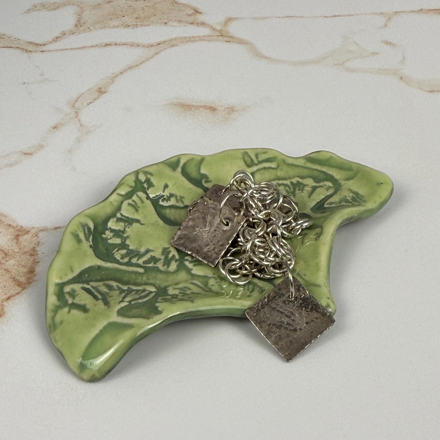 Small Ginkgo Teabag Holder/Spoon Rest