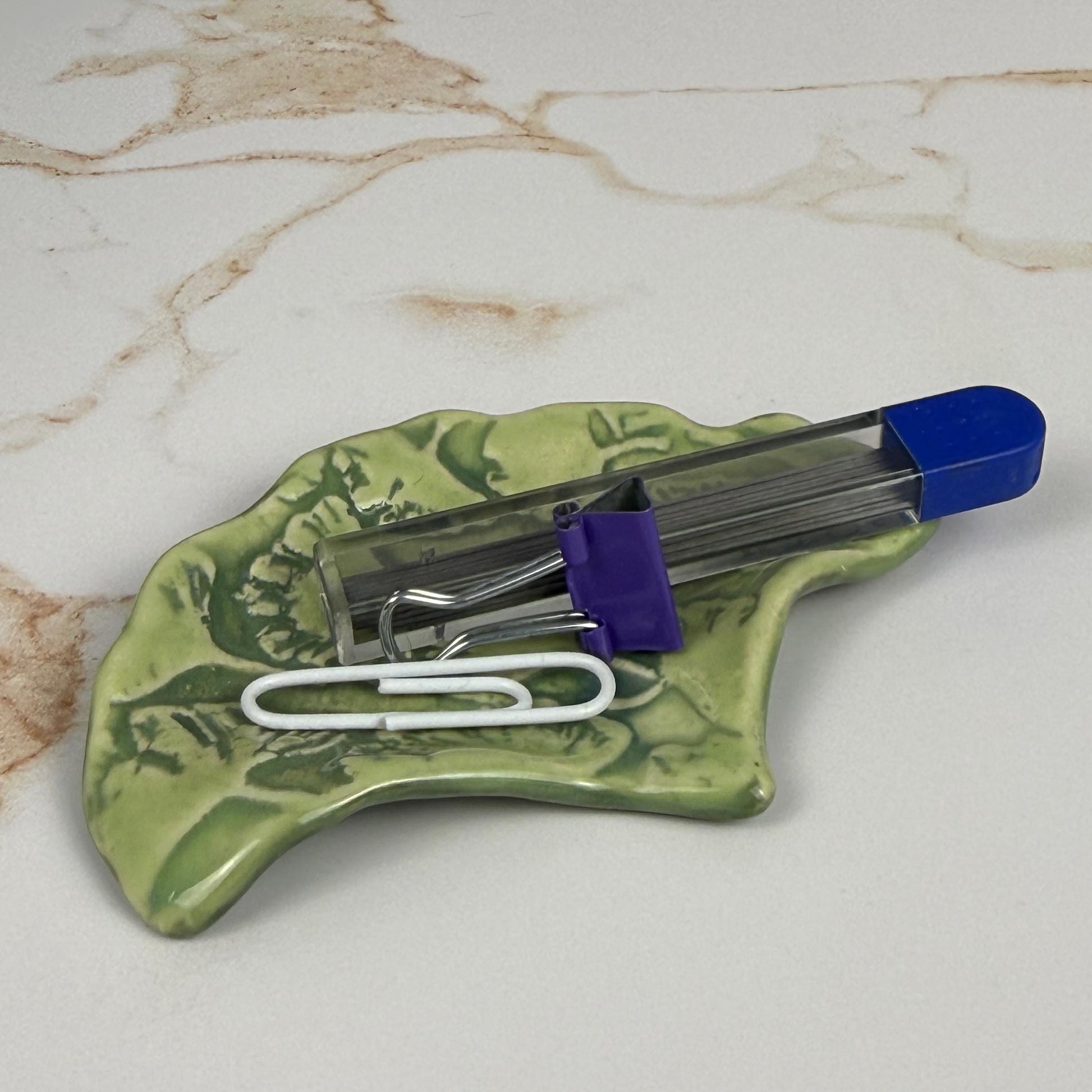 Small Ginkgo Teabag Holder/Spoon Rest