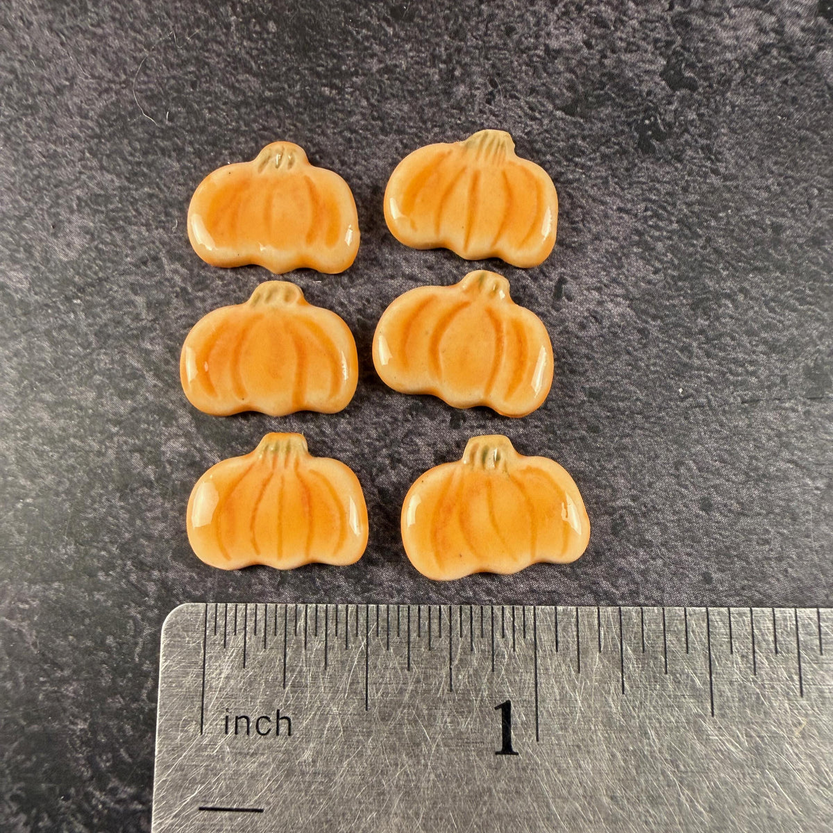 Tiny Pumpkin Buttons