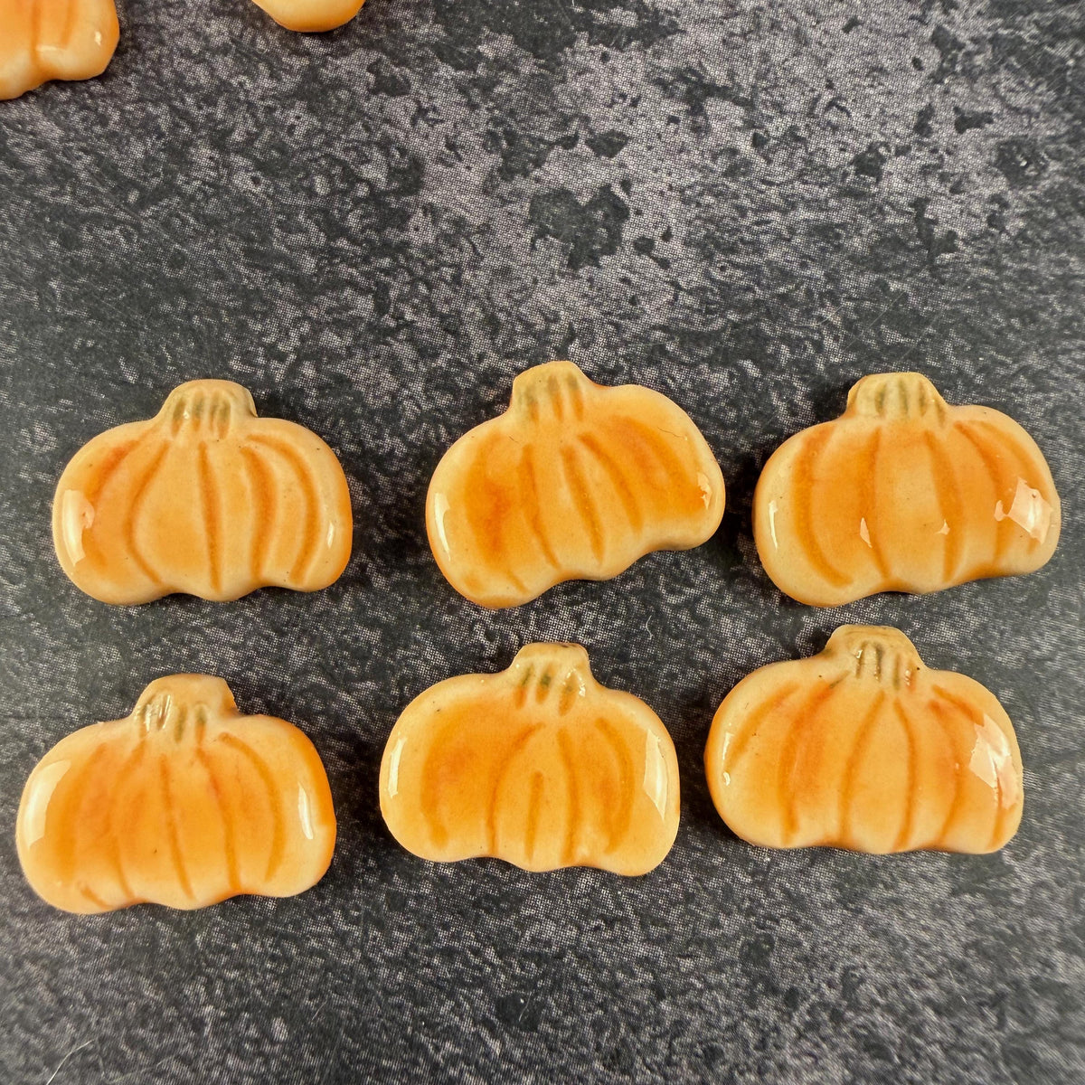 Tiny Pumpkin Buttons