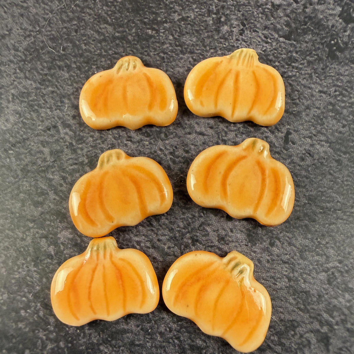 Tiny Pumpkin Buttons
