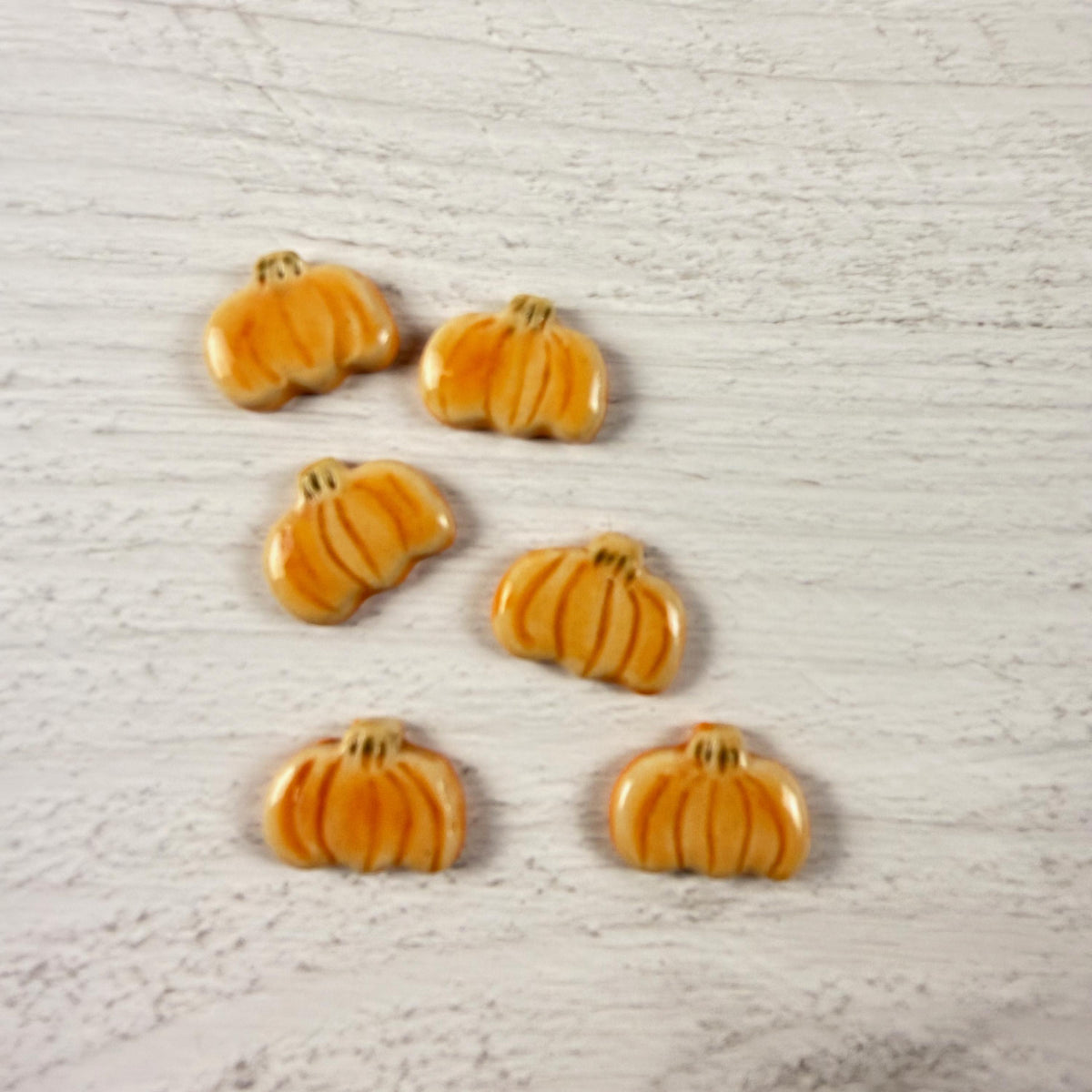 Tiny Pumpkin Buttons